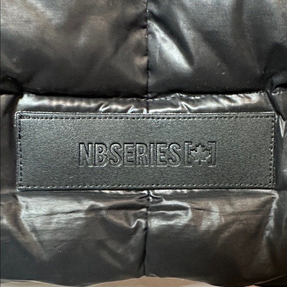 Nicole Benisti NB Series Black Lamb Leather Duck Down Puffer Coat XS - Picture 11 of 12